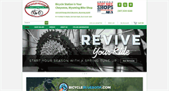 Desktop Screenshot of bicyclestation.com