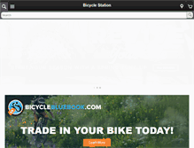 Tablet Screenshot of bicyclestation.com